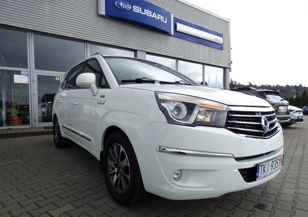 SsangYong Rodius cena 68900 przebieg: 59538, rok produkcji 2016 z Zdzieszowice małe 436